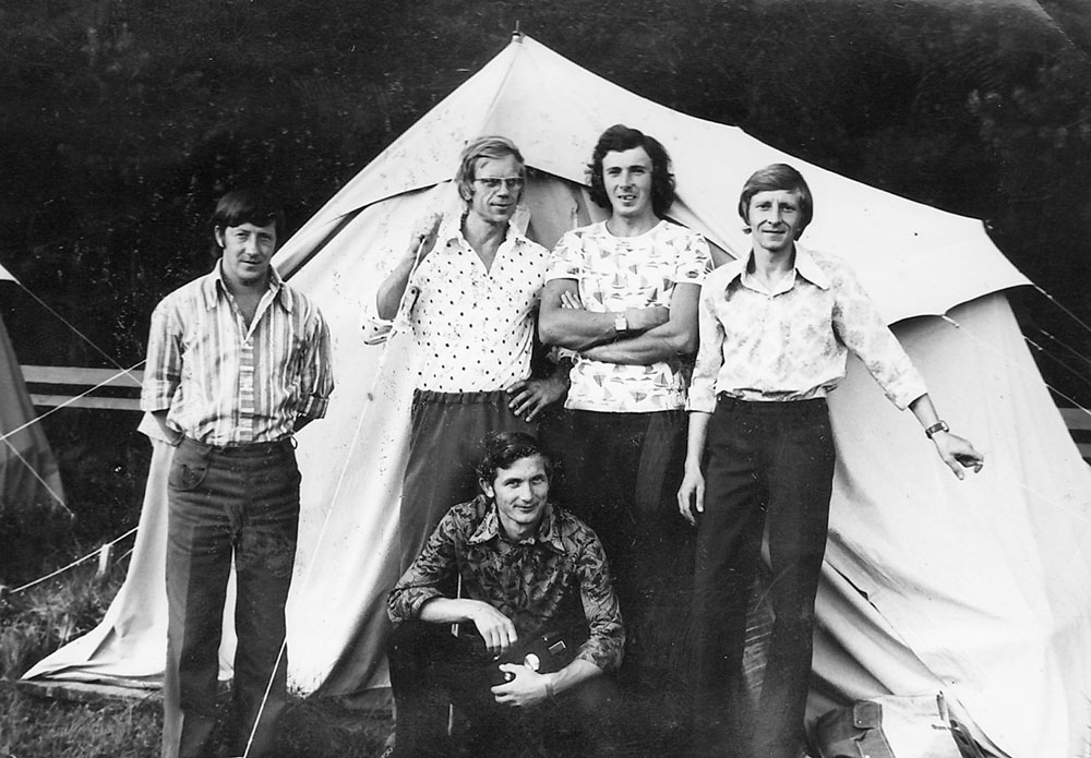 1977 г. Киповцы в Прибалтике